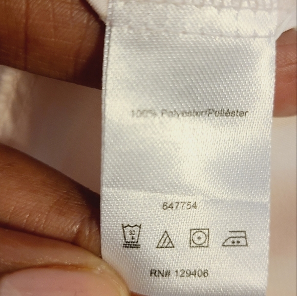 Venus | Women's Pink & White Striped Satin Feel Camisole PJ Top (US Size 2X) - Picture 4 of 9